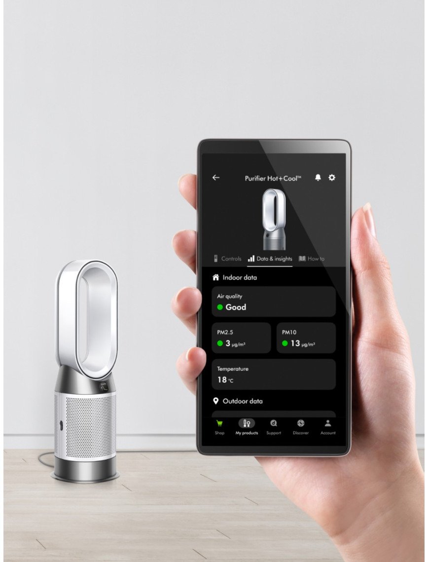 Dyson Purifier Hot+Cool Hp1 Hava Temizleyici (Beyaz/Beyaz)